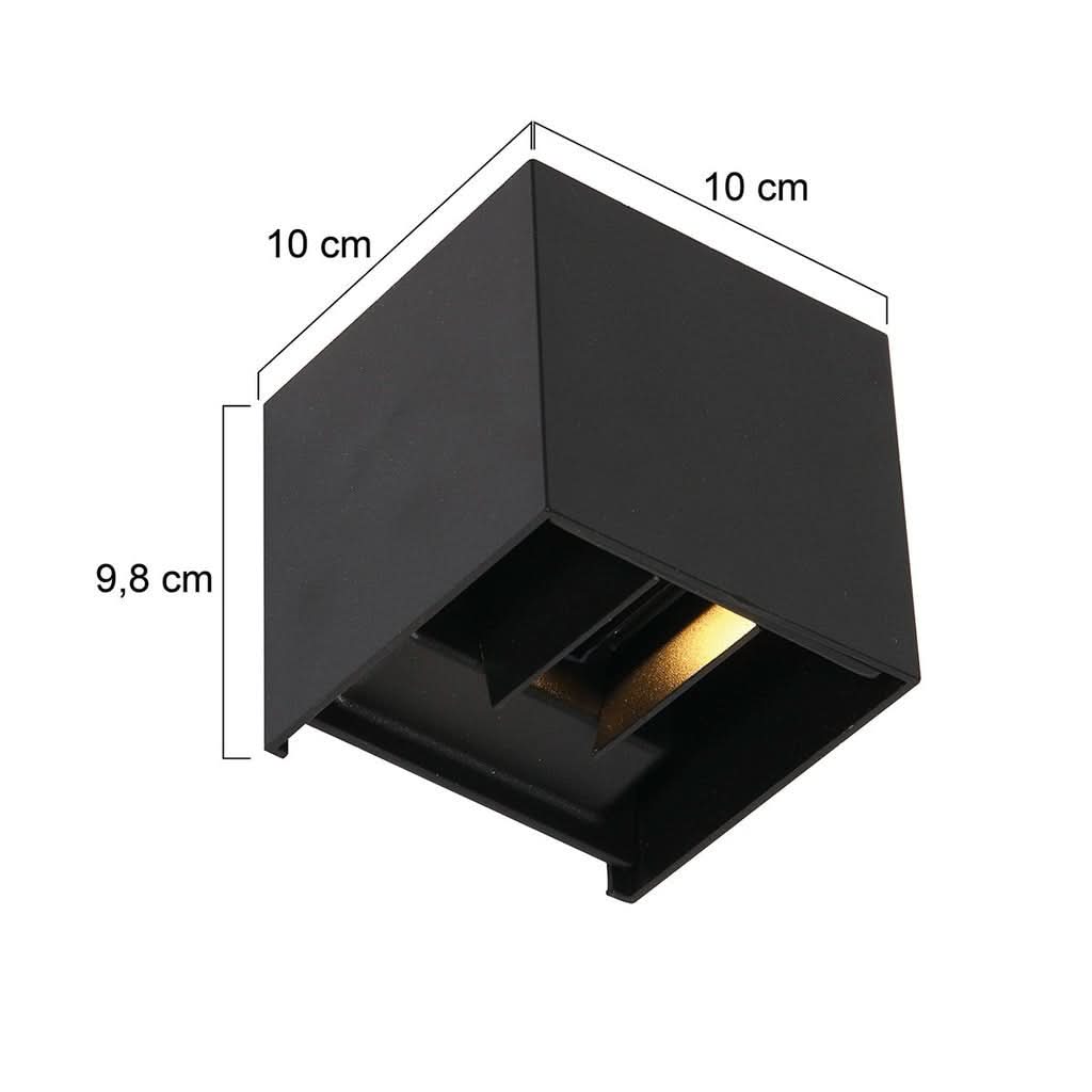 Applique Murale Noir Dimmable | Gara - Designix Applique Murale