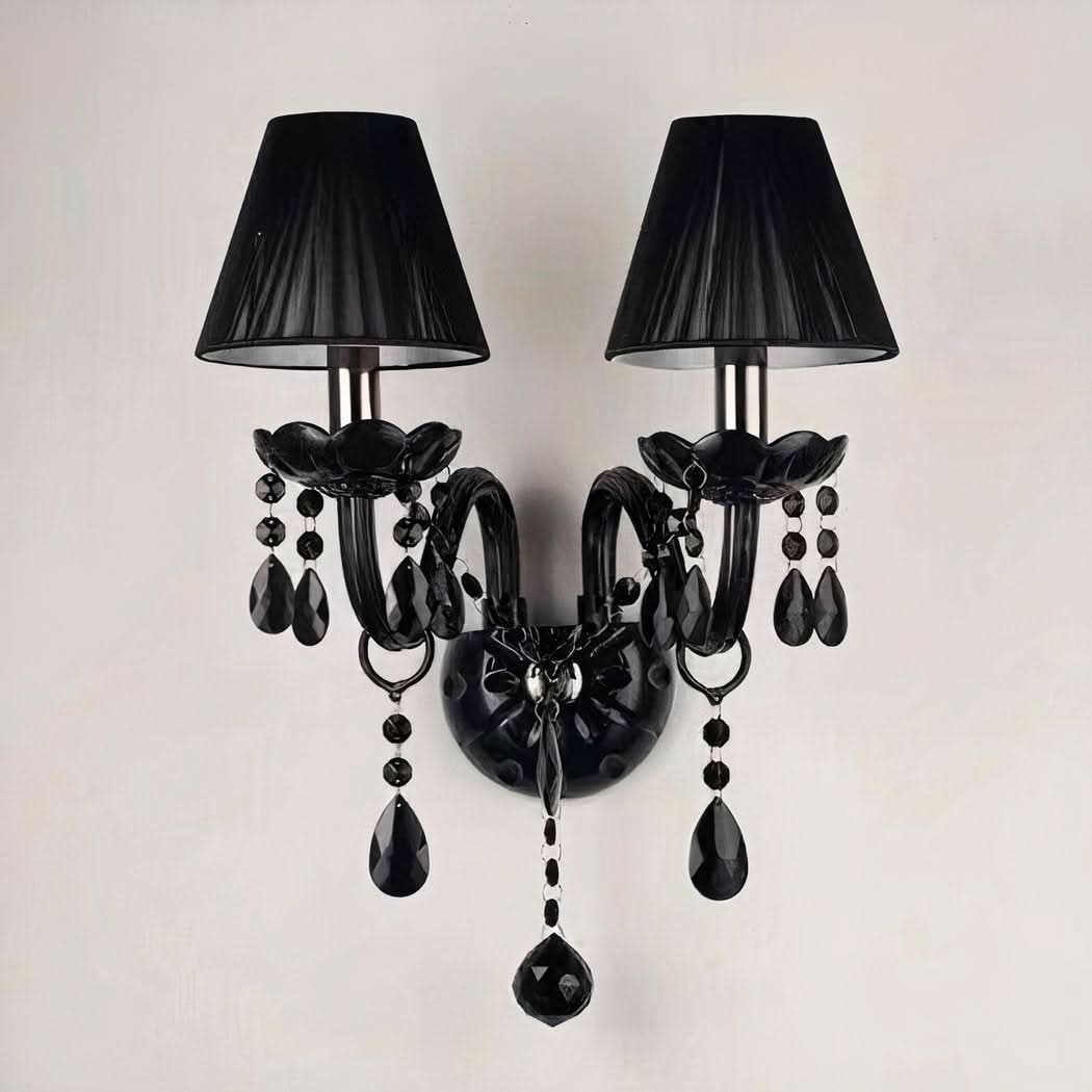 Applique murale noire au style baroque | Orsay
