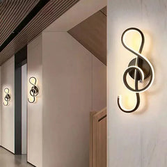 Applique Murale Note de Musique | Symphonie Lumineuse