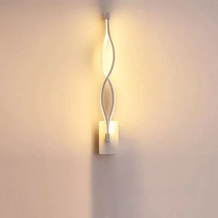 Applique Murale Note de Musique | Symphonie Lumineuse - Designix Applique Murale Vague | Blanc Blanc Chaud