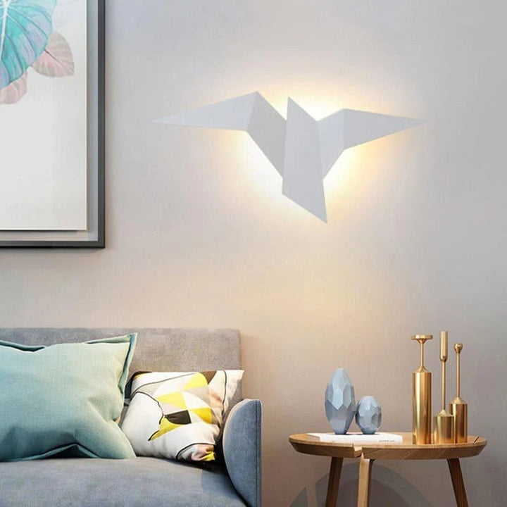 Applique Murale Oiseau | Kale - Designix Applique Murale Blanc