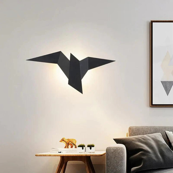 Applique Murale Oiseau | Kale - Designix Applique Murale Noir