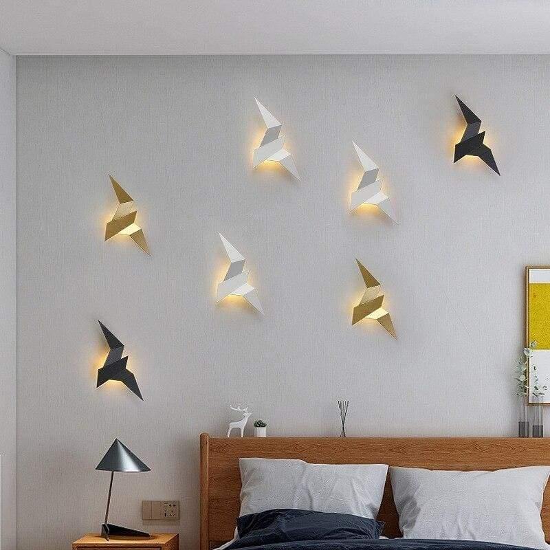 Applique Murale Oiseau | Kale - Designix Applique Murale Or