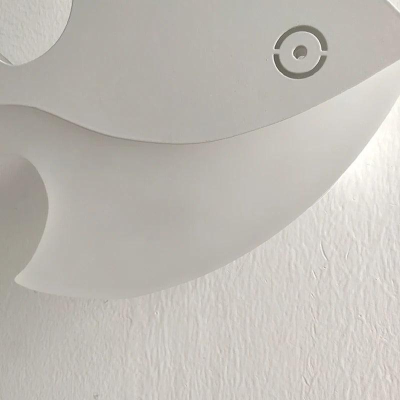 Applique Murale Poisson | Lumière Marine - Designix Applique Murale Blanc Chaud