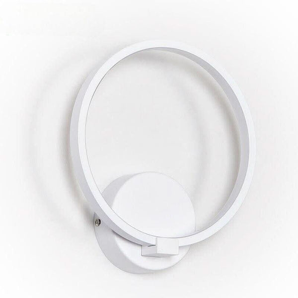 Applique Murale Ronde Blanche | Éclat Moderne
