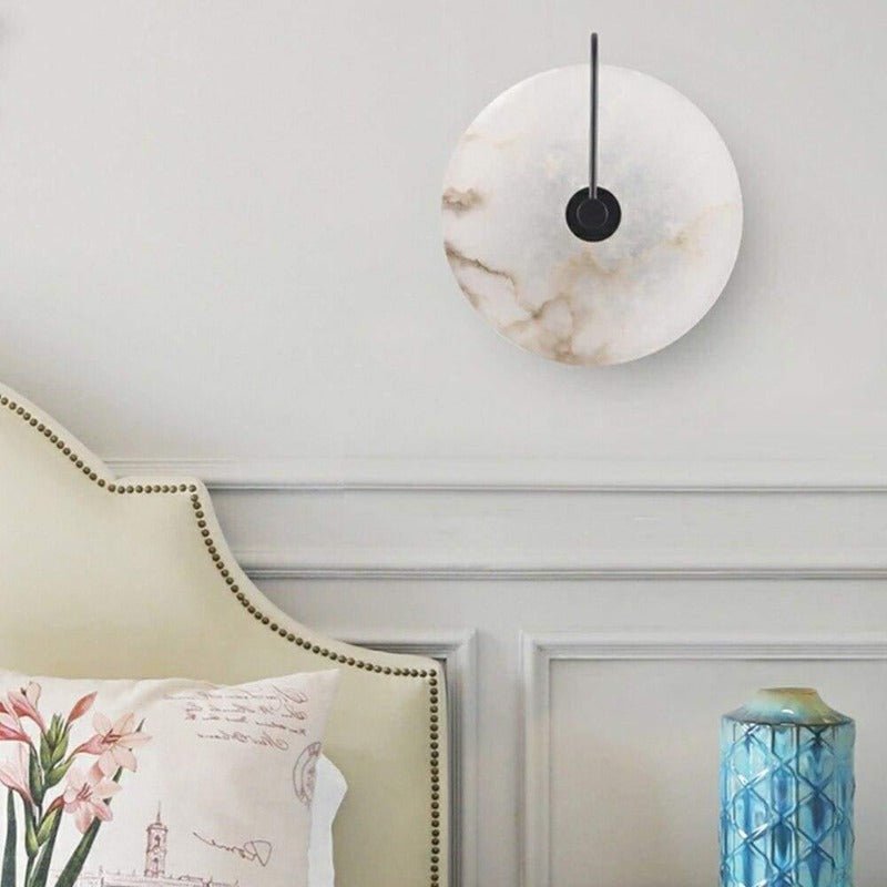 Applique Murale Ronde | Mira - Designix Applique Murale Noir/Blanc