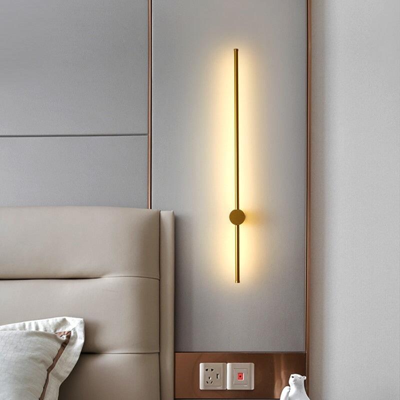 Applique Murale Salon Moderne | Gravity - Designix Applique Murale Noir | Hauteur 60cm Blanc Chaud