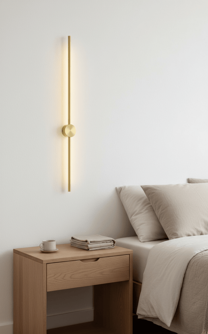 Applique Murale Salon Moderne | Gravity - Designix Applique Murale Noir | Hauteur 60cm Blanc Chaud