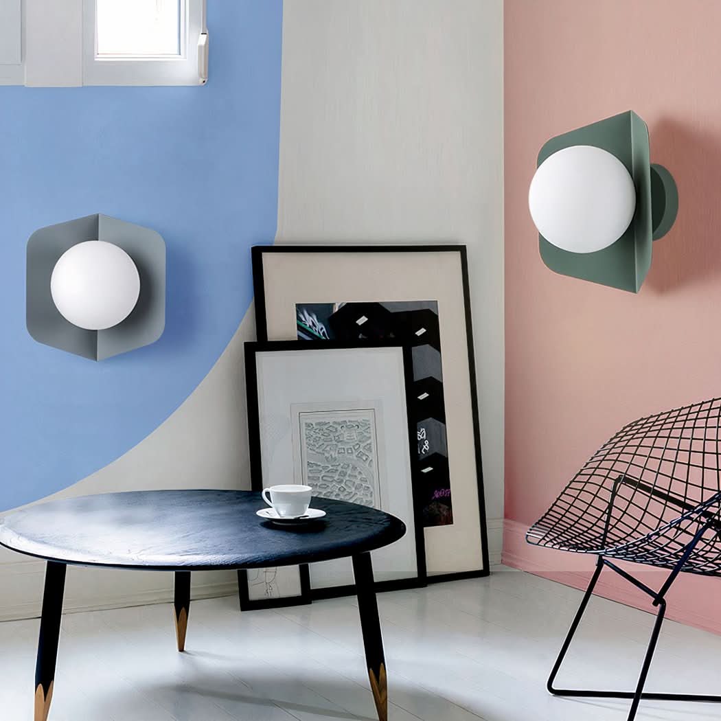 Applique murale scandinave boule lumineuse | Designix -     - https://designix.fr