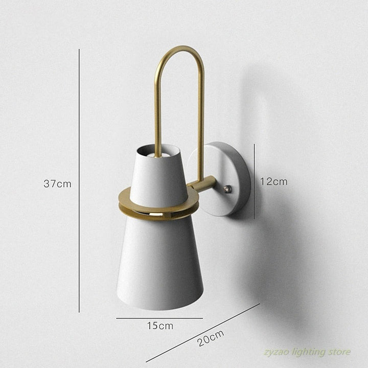 Applique Murale Style Nordique | Geno - Designix Applique Murale Blanc