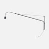 applique murale télescopique noire, bras extensible 120 cm | Linéa