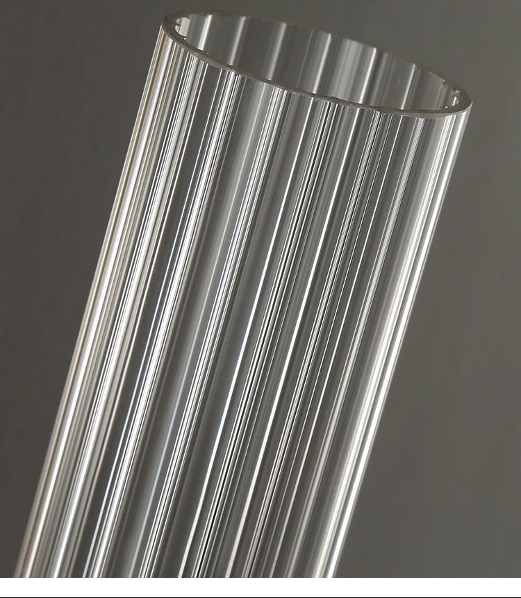 Applique Murale Tube Verre | Halo Lumineux - Designix Applique Murale