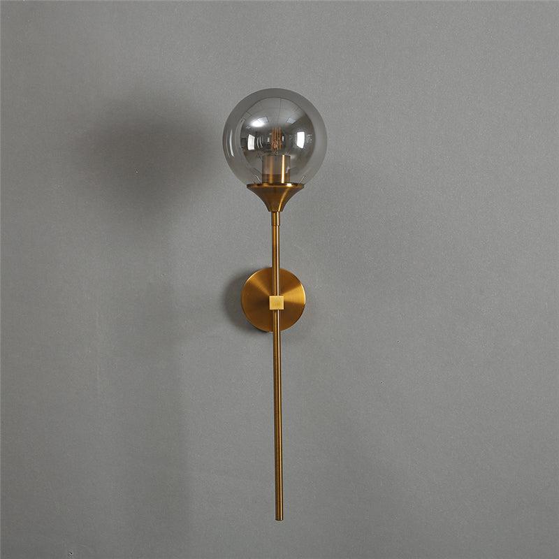 Applique Murale Verre Fumé | Éclat Mystique - Designix Applique Murale Transparent Blanc Froid (6000K)