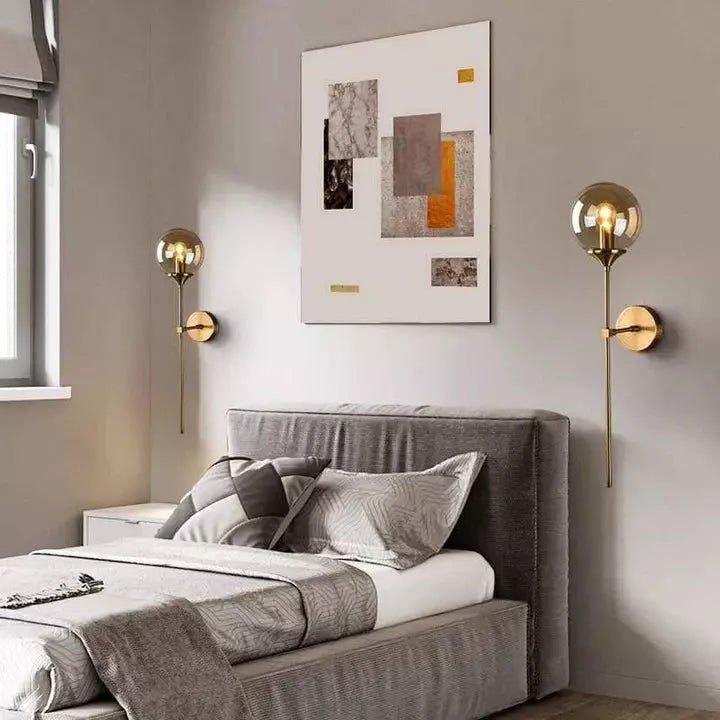 Applique Murale Verre Fumé | Éclat Mystique - Designix Applique Murale Transparent Blanc Froid (6000K)