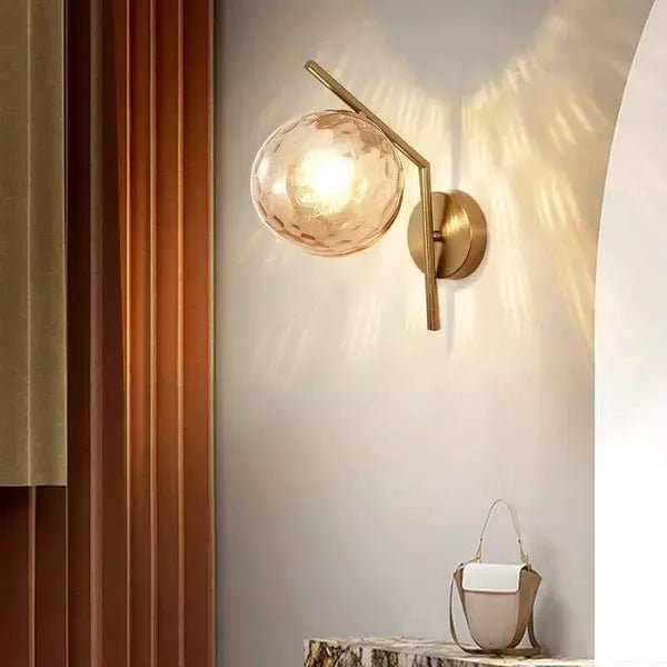 Applique Murales pour Tête de Lit | Lueur Douce - Designix Applique Murale Or | Transparent Blanc Chaud