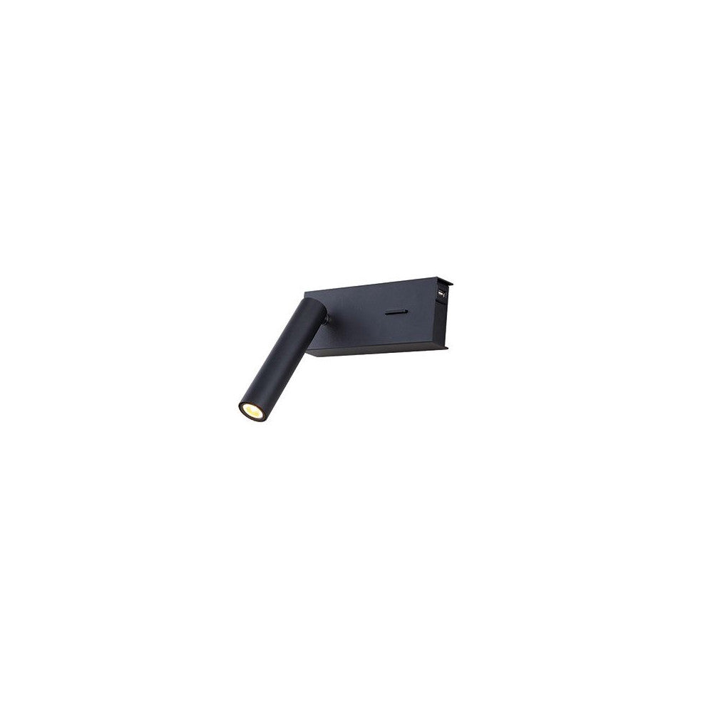 Applique ZAMBELIS 3W  DESIGN Noir Sable