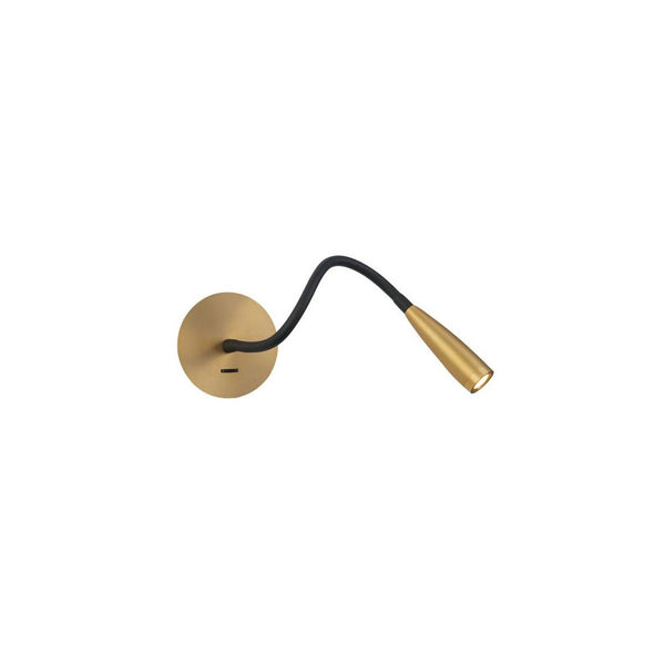 Applique ZAMBELIS D80 3W  DESIGN Laiton Brosse H63