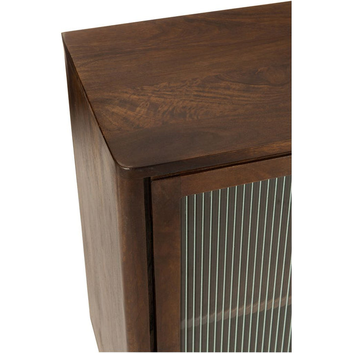 Armoire 3 Portes Bois Naturel | Jova - Designix Armoire