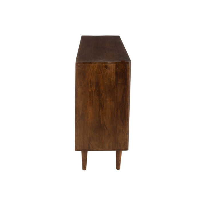 Armoire 3 Portes Bois Naturel | Jova - Designix Armoire