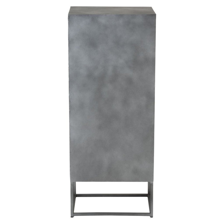 Armoire 5 Tiroirs Bois Fer | Ilae - Designix Armoire