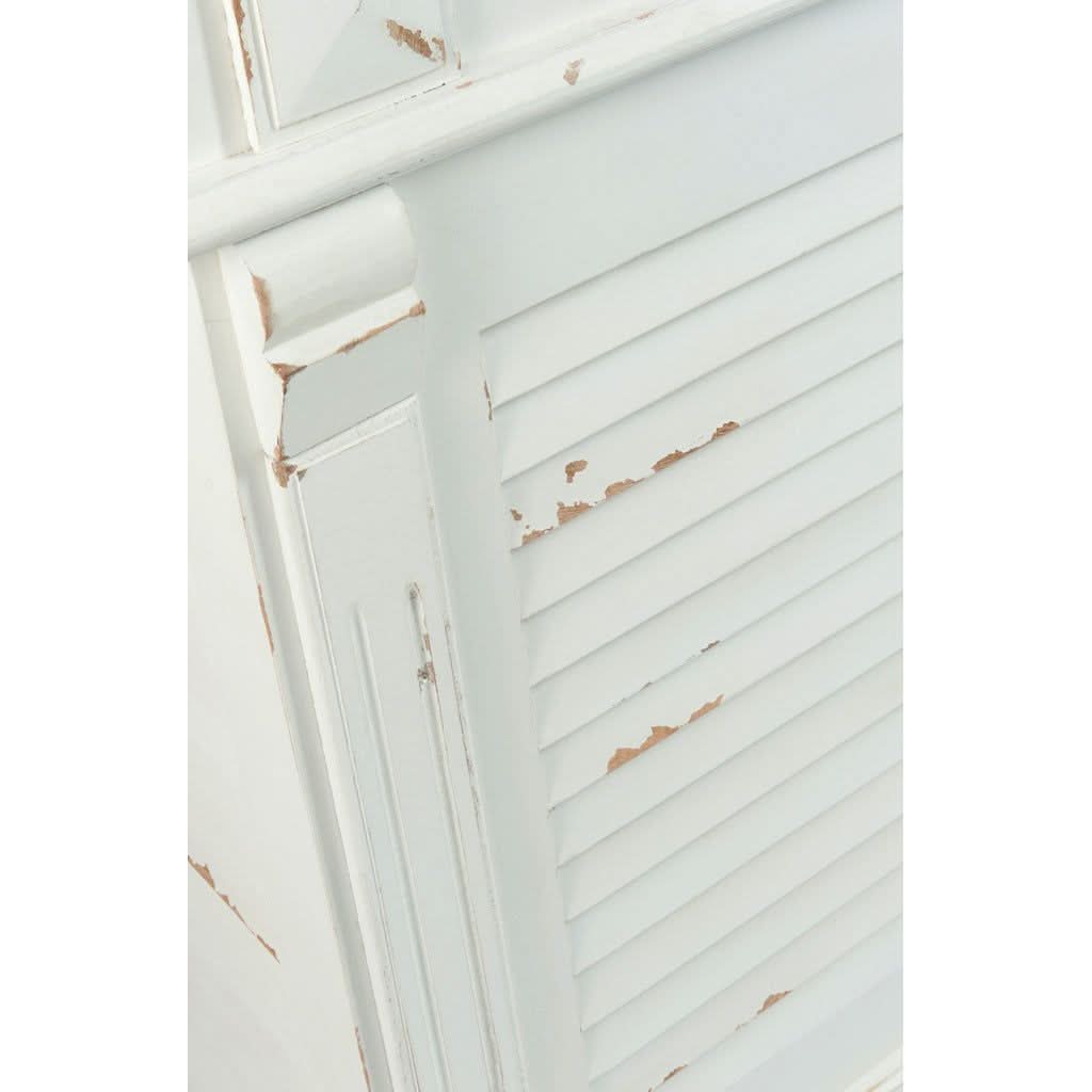 Armoire Bar Bois Blanc Rectangulaire | Feni - Designix Armoire