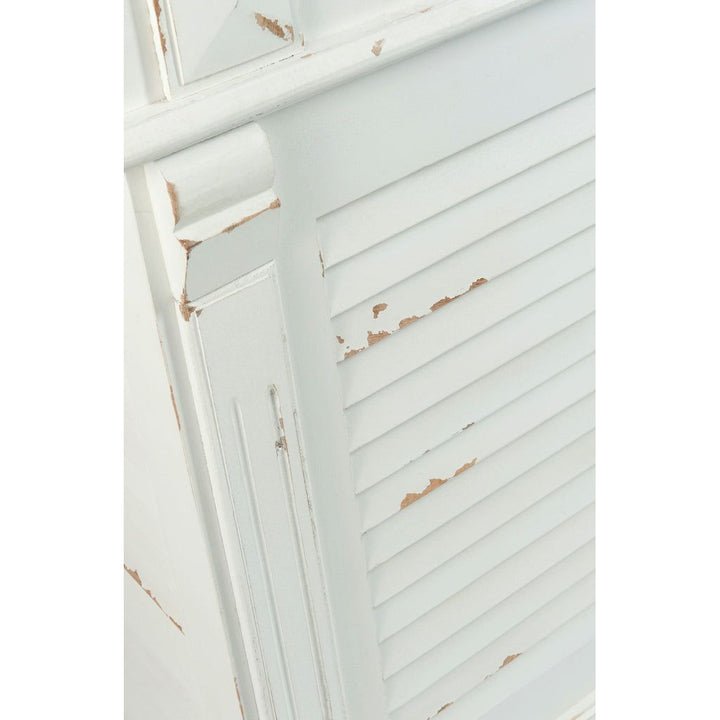 Armoire Bar Bois Blanc Rectangulaire | Feni - Designix Armoire