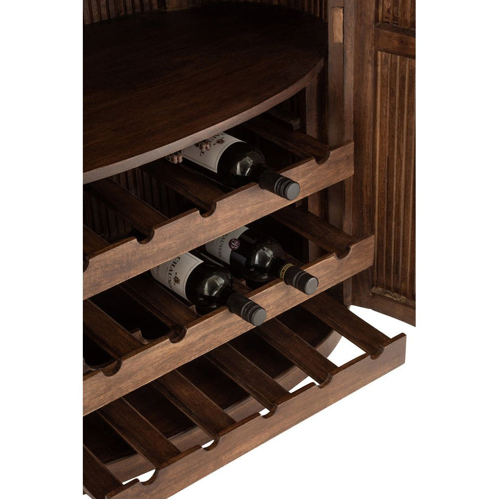 Armoire Bar Bois Mangue | Dari - Designix Armoire