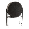 Armoire Bar Bois Recyclé Noir | Beni