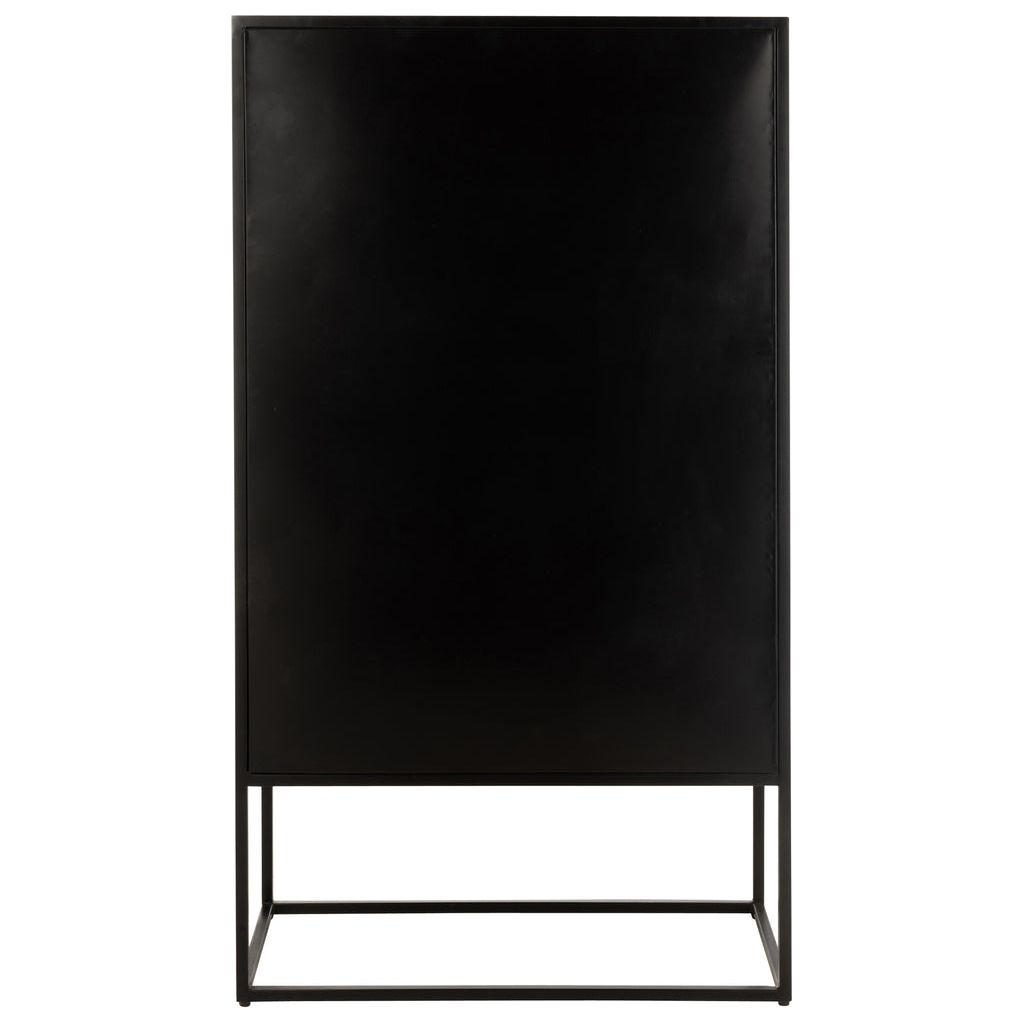 Armoire Bar Fer Bois Mangue | Anil - Designix Armoire