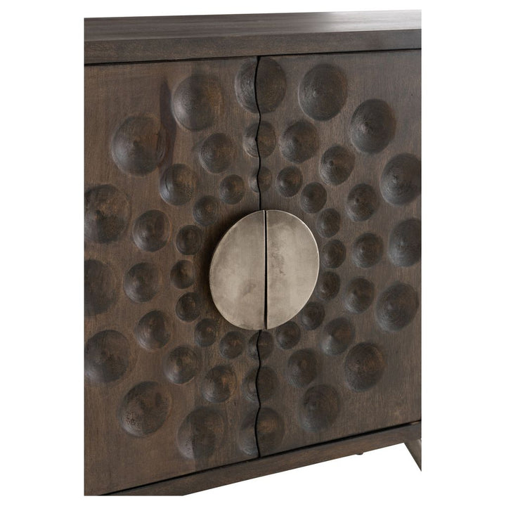 Armoire Basse Mangue Marron Tiroirs | Xeni - Designix Armoire