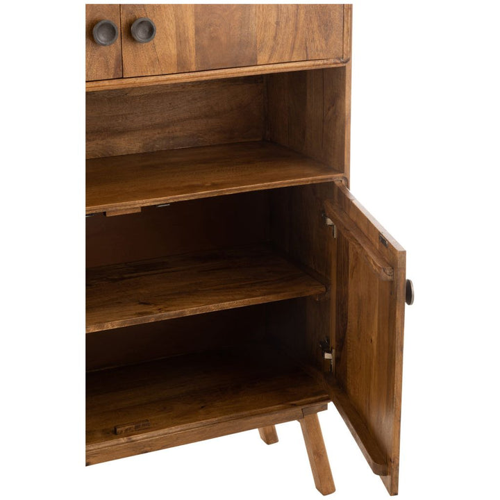 Armoire Bois de Manguier Marron | Ulya - Designix Armoire