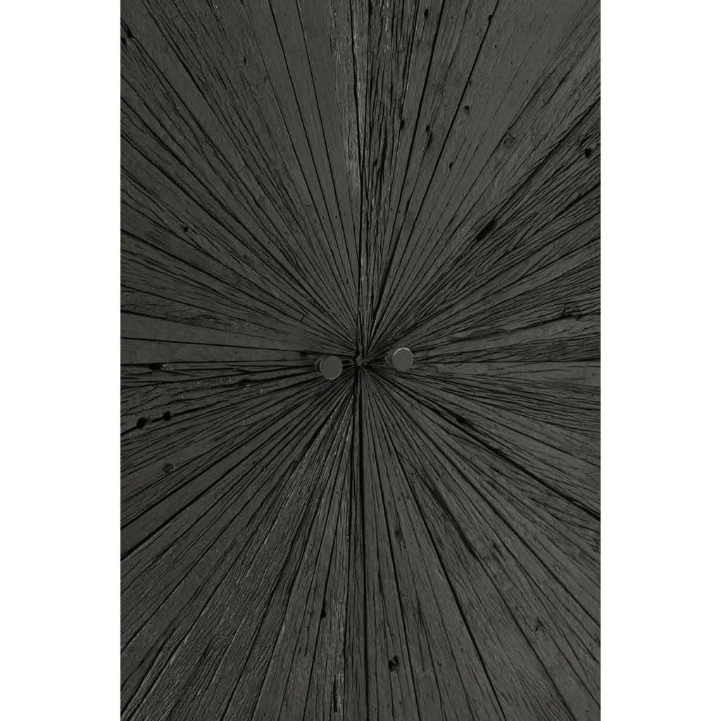 Armoire Bois Fer Noir Moderne | Yano - Designix Armoire