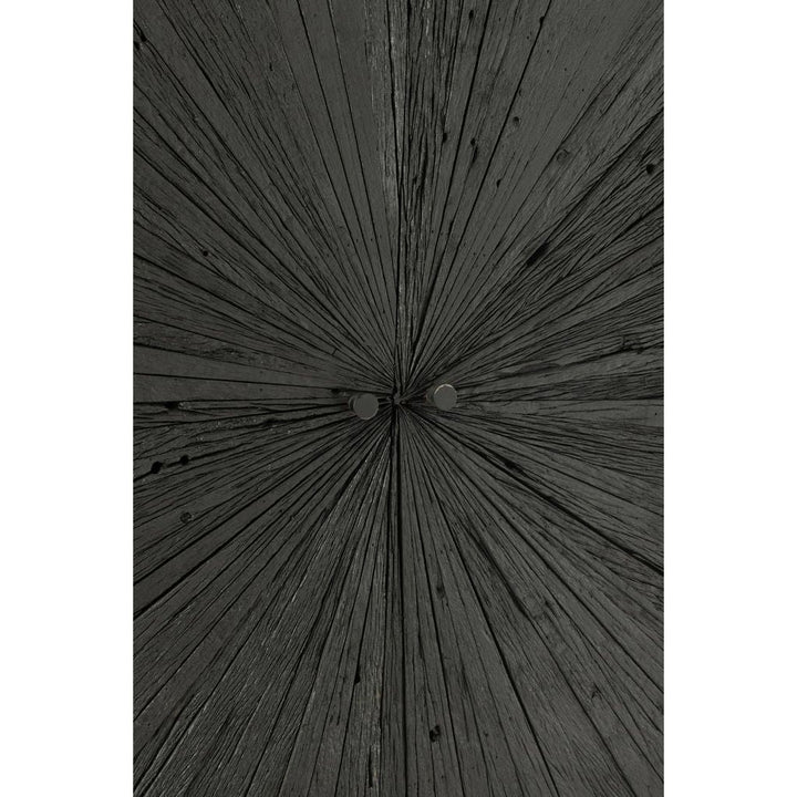 Armoire Bois Fer Noir Moderne | Yano - Designix Armoire