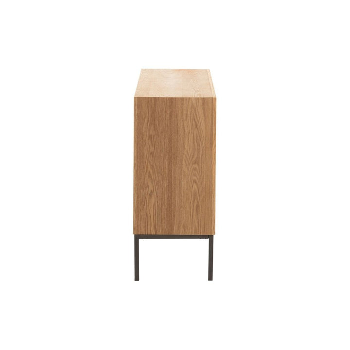 Armoire Bois Métal Naturel | Belo - Designix Armoire