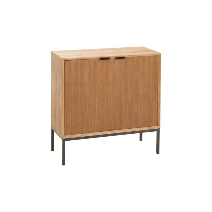Armoire Bois Métal Naturel | Belo - Designix Armoire