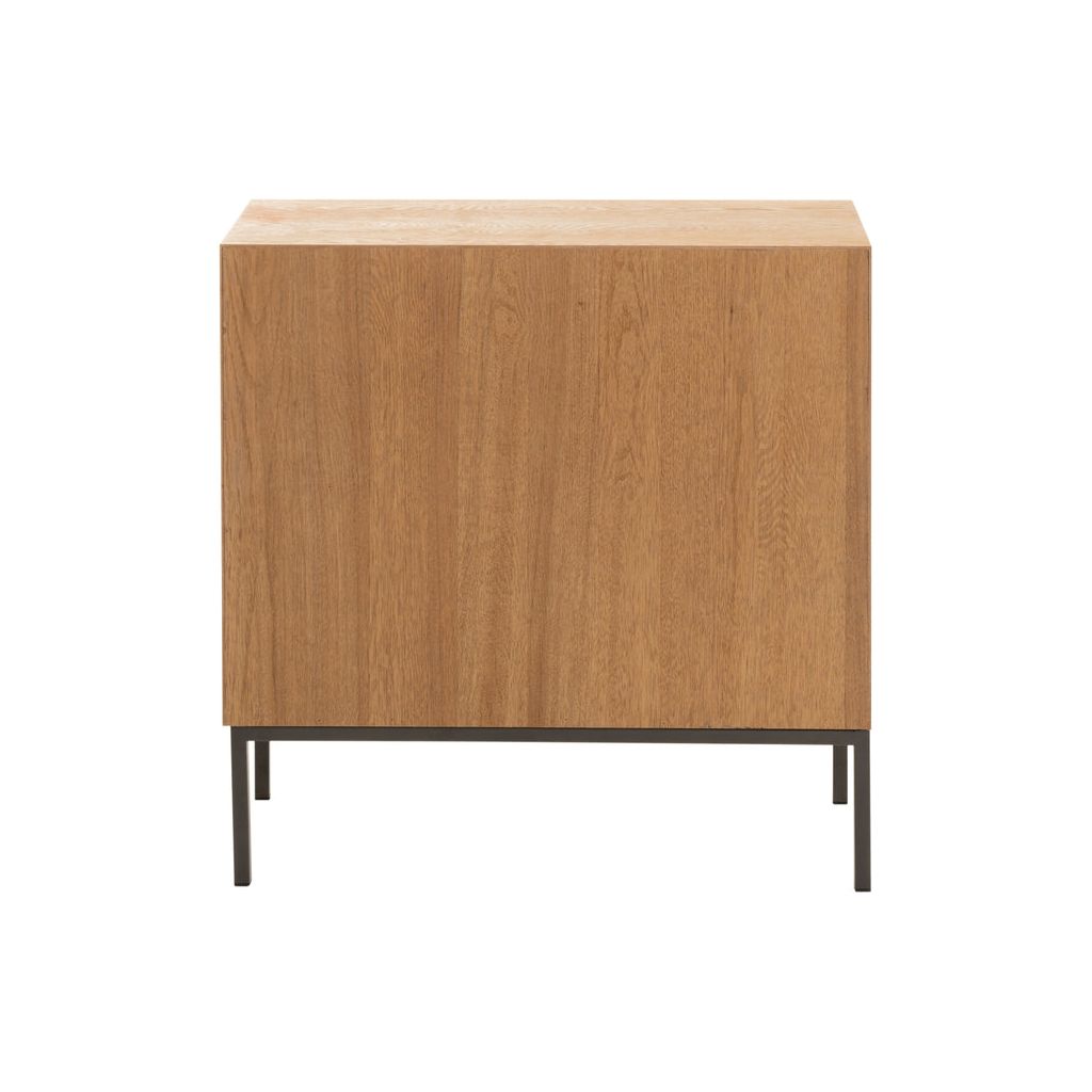 Armoire Bois Métal Naturel | Belo - Designix Armoire