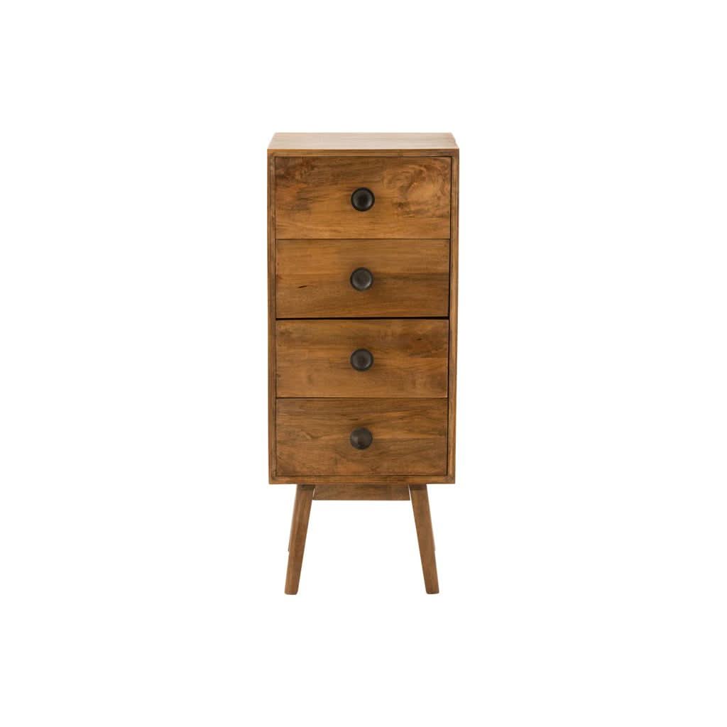 Armoire en Bois de Mangue à Tiroirs | Jira - Designix Armoire