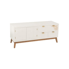 Armoire MDF Blanc Naturel 3 Tiroirs | Vora