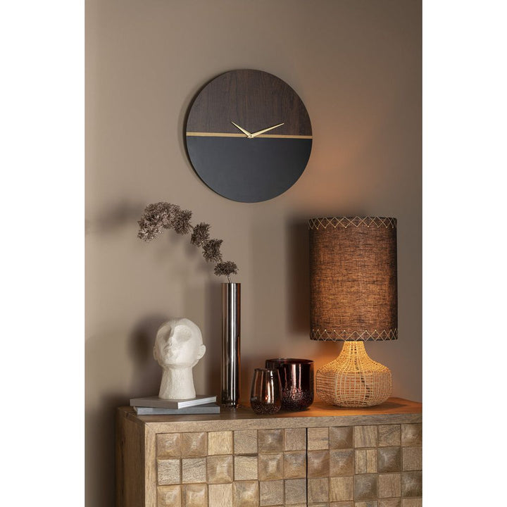 Armoire Métal Bois Mangue Or | Xira - Designix Armoire