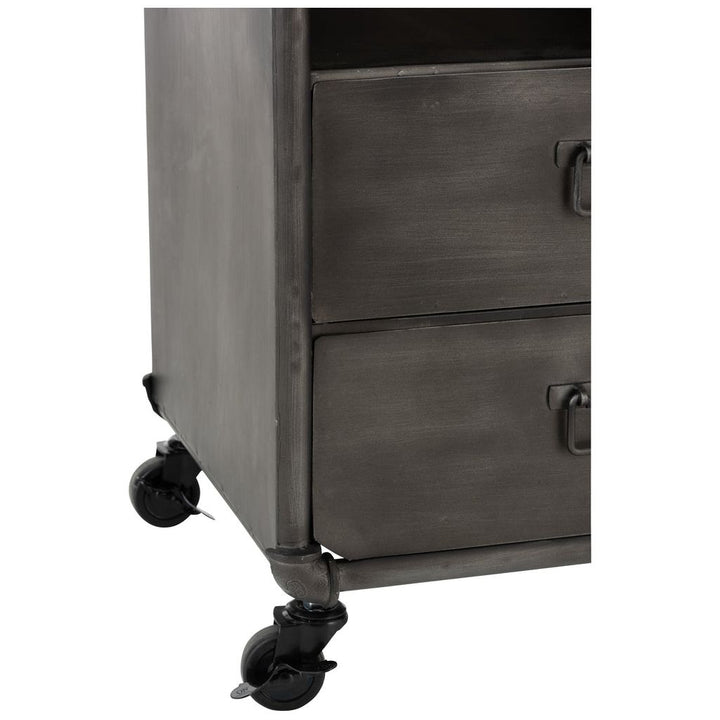Armoire Métal Gris Design | Yore - Designix Armoire