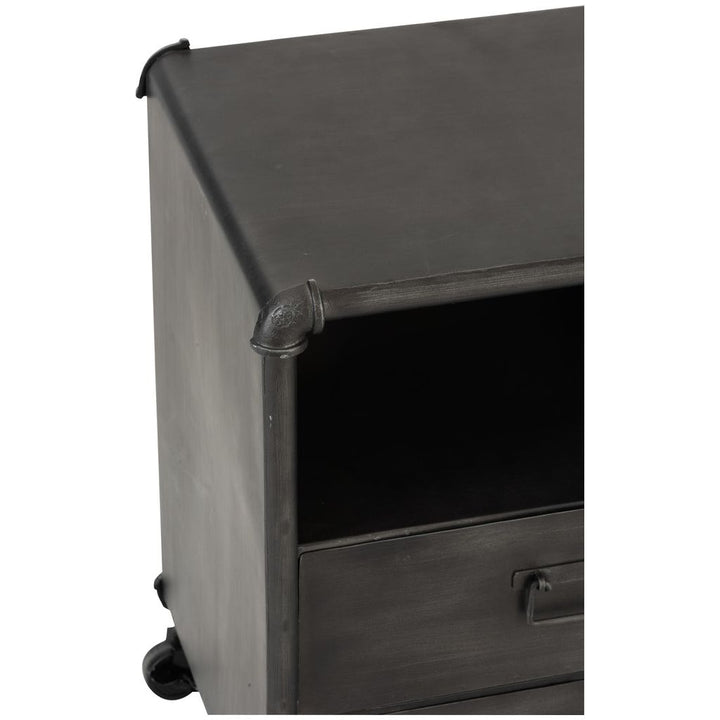 Armoire Métal Gris Design | Yore - Designix Armoire