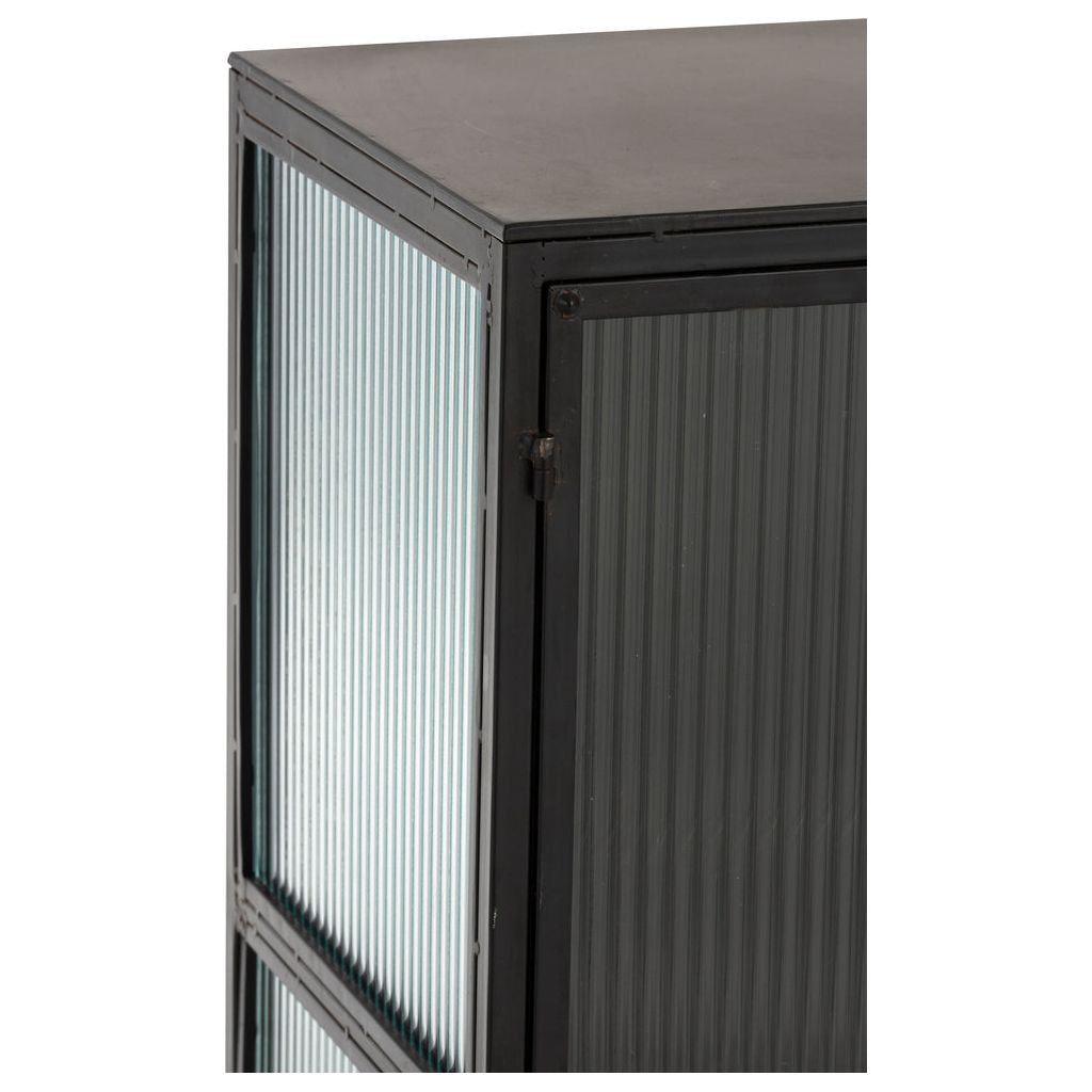 Armoire Métallique Noir 3 Portes | Dena - Designix Armoire