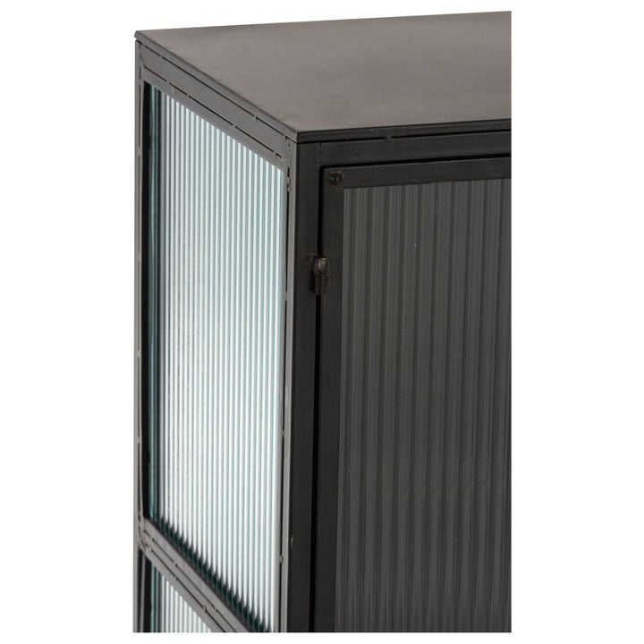Armoire Métallique Noir 3 Portes | Dena - Designix Armoire