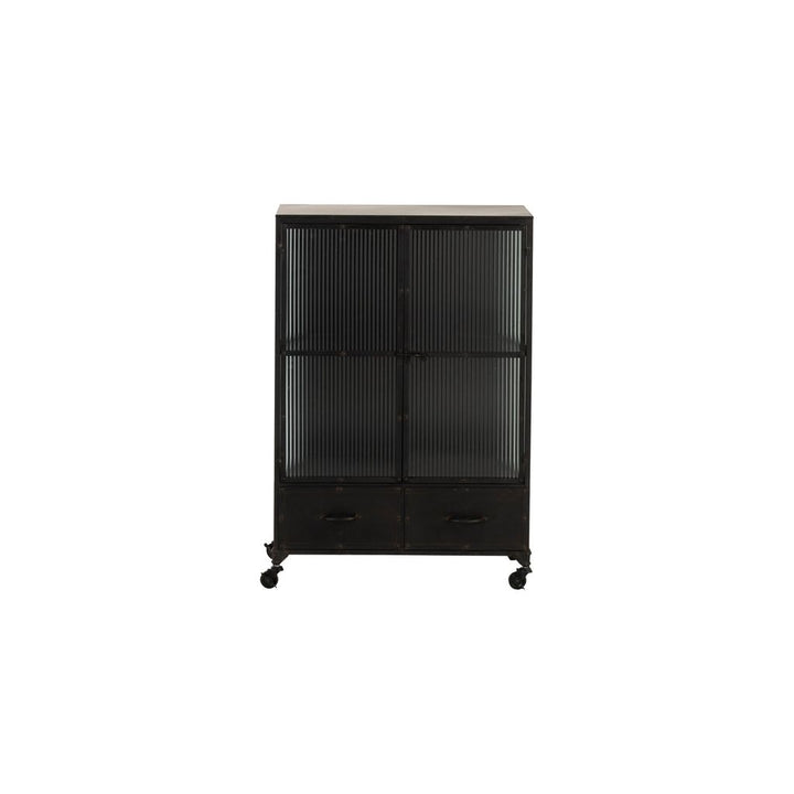 Armoire Métallique Noir 3 Portes | Dena - Designix Armoire