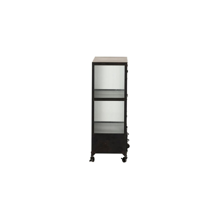 Armoire Métallique Noir 3 Portes | Dena - Designix Armoire