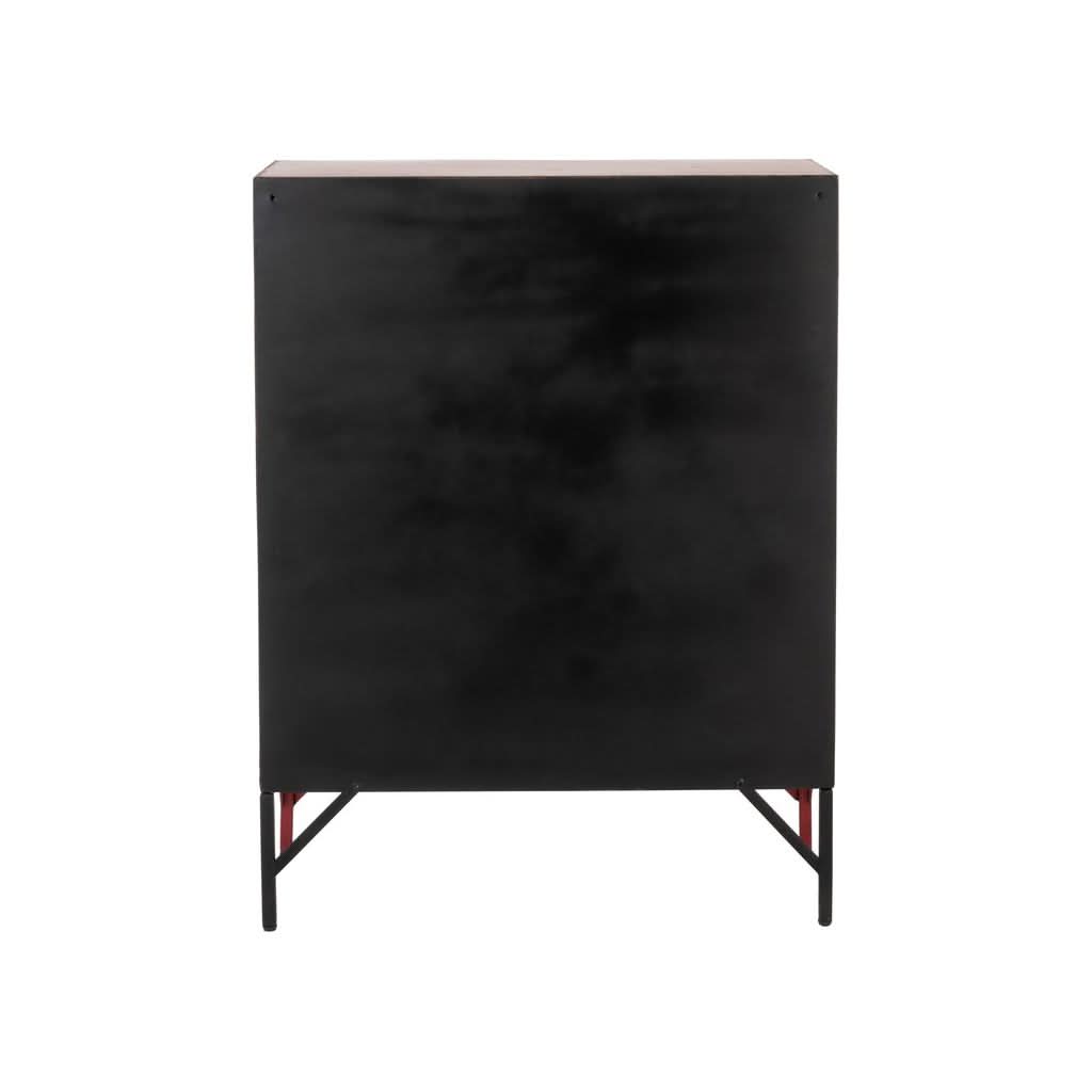 Armoire Métallique Rouge 9 Tiroirs | Fila