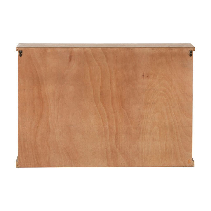Armoire Murale Compartiments Bois Métal | Garo - Designix Armoire