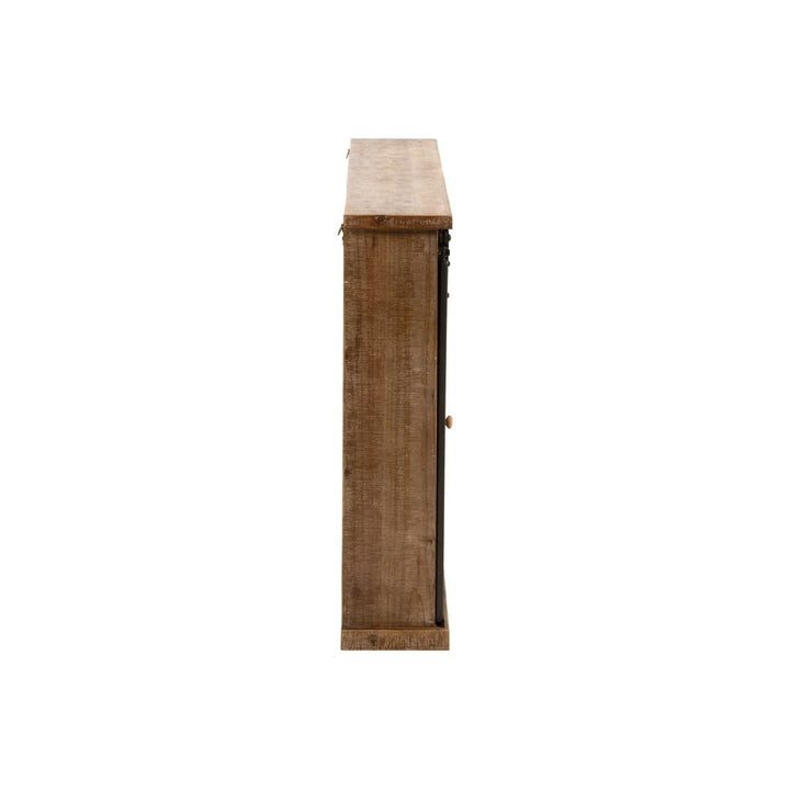 Armoire Murale Compartiments Bois Métal | Garo - Designix Armoire