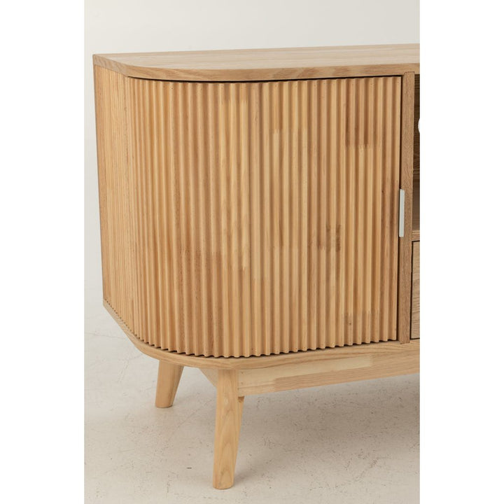 Armoire Petite Arrondie Naturelle | Helo - Designix Armoire