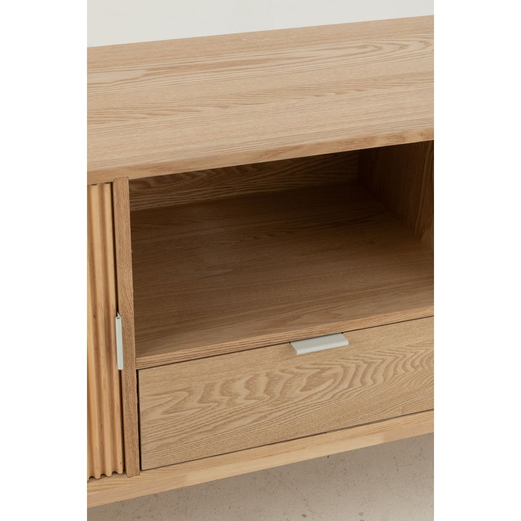 Armoire Petite Arrondie Naturelle | Helo - Designix Armoire
